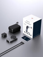 3 in 1 Charging Station, MagFusion Z Foldable Qi2 Certified 15W Wireless Charger Stand Compatible with MagSafe for iPhone 17/16/15/14/13/12, Apple Watch, AirPods (30W PD Charger Included)