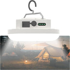 Camping Lantern 10500mAh Rechargeable Battery, 30W Ultra Bright LED Hanging Light with 3 Modes, Waterproof Portable Tent Lighting for Outdoor Emergency & Hiking