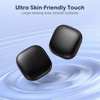 Pocket Size Magnetic Hand Warmers Rechargeable 2 Pack, Heat for 10 Hours AI Smart Chips 3 Levels Heating Ultrathin Protable Handwarmers Electric Glove Heater Hunting Camping Hiking Men Womens Gift