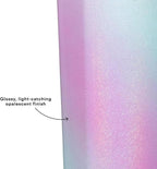 Corkcicle Classic Sport Canteen - Insulated Stainless Steel Water Bottle - Compact & Travel-Friendly - Durable - Dishwasher Safe - BPA Free - Non-Slip Silicone Base - 20 oz - Unicorn Wonderland