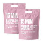 Naisture 15 Min Pamper Me Kit Duo Pack Korean Spa Skincare Gift Sets for Women-Head to Toe with Hair, Face, Eye, Hand, & Foot Masks (14 pcs)