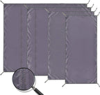 REDCAMP Waterproof Camping Tent Tarp - 95"x83", 4 in 1 Multifunctional Tent Footprint for Camping, Hiking and Survival Gear, Lightweight and Foldable