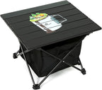 ROCK CLOUD Portable Camping Table Ultralight Aluminum Camp Table with Storage Bag Folding Beach Table for Camping Hiking Backpacking Outdoor Picnic, Limited Edition Tabletop