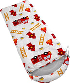 Axolotl Gamepad Sleeping Bag,3 Season Warm and Cool Weather Game Console Sleeping Bag for Boys Teens,Waterproof Lightweight Geometry Hexagonal Sleeping Bag for Traveling,Outdoors Camping,Blue,Black