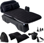 Car Air Mattress Back Seat Car Camping Bed, SUV Inflatable Bed with Pump and Pillows