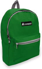 Everest 1045K Basic Backpack, 15", Emerald Green