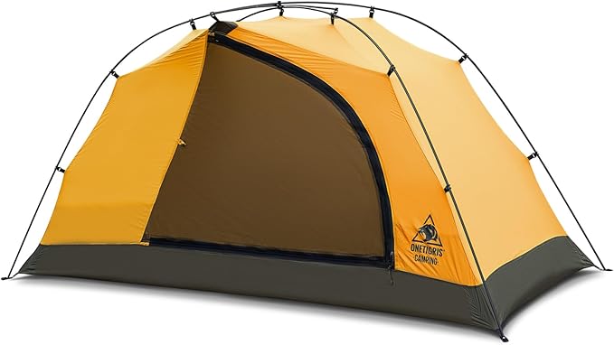 OneTigris Stella 4 Season Camping Tent Backpacking 2 Person Waterproof Lightweight Easy Setup Instant 3000mm Waterproof Rating Outdoor Hiking Tent