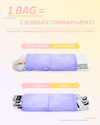 BAGSMART 6 Set /4 Set/2 Set Compression Packing Cubes for Travel, Lightweight Luggage Organizer Bags, Durable Space Saver Bags Travel Essentials