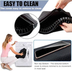 Gel Seat Cushion for Long Sitting Pressure Relief - Non-Slip Gel Chair Cushions for Back, Sciatica, Tailbone Pain Relief - Seat Cushion for Office Desk Chair, Car Seat – Wheelchair Cushions