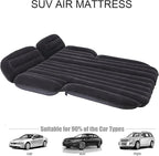 Inflatable SUV Air Mattress,Thickened Flocking Inflatable Car Camping Travel Air Mattress with 2 Pillows & Air Pump,Portable Car Sleeping Bed for SUV|MPV|Minivan