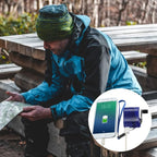 Hand Crank USB Charger for Outdoor Hiking & Camping