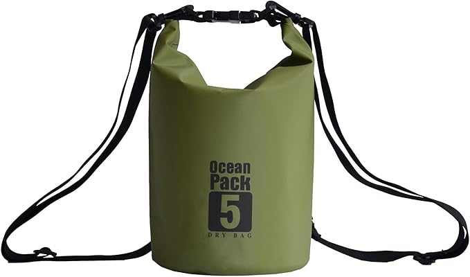 Dry Bag Waterproof Backpack 5L/10L/20L/30L Roll Top Waterproof Bag,Floating Dry bags for Kayaking,Swimming,Boating,Camping,Beach.