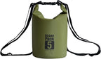 Dry Bag Waterproof Backpack 5L/10L/20L/30L Roll Top Waterproof Bag,Floating Dry bags for Kayaking,Swimming,Boating,Camping,Beach.