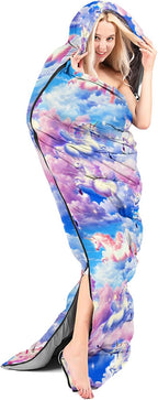 Sleeping Bags for Adults Kids,Backpacking Camping Sleeping Bag for Girls Boys Lightweight Waterproof Cold/Warm Weather Sleeping Bag for All Season