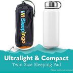 Ultralight Sleeping Mat - Inflatable & Compact Camping Air Mattress for Backpacking, Hiking