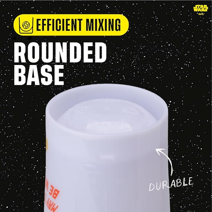 BlenderBottle Star Wars Shaker Bottle Pro Series Perfect for Protein Shakes and Pre Workout, May the Force Be With You, 28-Ounce