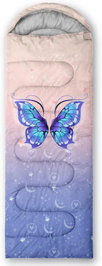 BSNTHO Camping Sleeping Bags,3 Season Warm & Cool Weather,Lightweight,Waterproof Sleeping Bags for Adults & Kids,Traveling,and Outdoors,Camping Gear Equipment