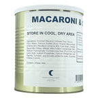 Military Surplus Freeze-Dried Uncooked Macaroni and Cheese – 24 Servings per Can – 58 oz – Easy Prep Survival Food with 25+ Year Shelf Life – Emergency Food Supply for Camping, Hunting, Backpacking, and Long-Term Storage