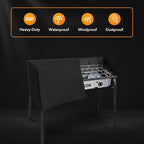 ZBXFCSH Heavy-Duty Patio Cover Fits Camp Chef 2 Burners Stove OSD-60LW, EX-60, CC-60, DL-60, DC-60LW, DH-280, DH-170, SOC-60