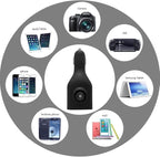 USB Car Charger,NDLBS 2-in-1 Portable Dual USB Car and Wall Charger with Foldable Plug Home for iPhone X XR XS MAX 7 8 Plus,iPad Pro Air Mini,Galaxy Note9 S9 S8 Plus,LG Google
