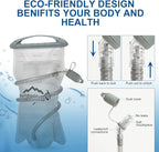 INOXTO Hydration Pack Backpack ，Water Backpack with 2L Leakproof Water Bladder, Running Hydration Vest for Man, Daypack for Cycling Motocross Climbing Trail Running