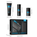 LAIKOU Men's Skin Care Set, Gifts for Men, Skincare Gift Set, Men Skincare with Facial Cream, Facial Cleanser, Facial Toner Father's Day Christmas Birthday Valentines for Him Dad Son Husband Boyfriend
