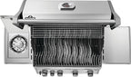 Napoleon Rogue 525 Propane Gas Grill with Range Side Burner, Stainless Steel, Durable 5-Burner Grilling Experience