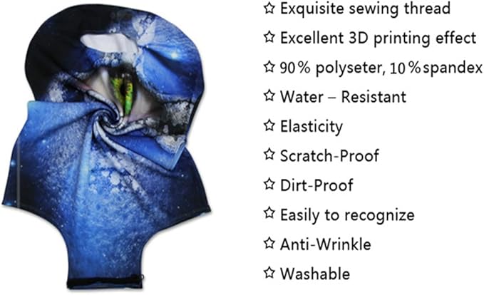 Travel Luggage Covers, Suitcase Protective Cover Fits 18"-30" (XL(Fits 30”-32” Luggage))