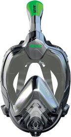 SEAC Libera, Full Face Snorkeling Mask, Hypoallergenic Silicone, Quick Release, EN136:2000 Certified, 4 Sizes