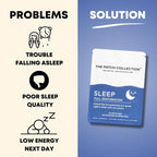 The Patch Collection® - Deep Sleep Aid Patches | Melatonin, Valerian Root, Passion Flower, Magnesium for Nighttime Support | Vegan Friendly Waterproof Patch, Latex Free (Pack of 15)
