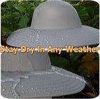 Home Prefer UPF 50+ Mens Wide Brim Fishing Hat with Neck Flap Sun Hat for Men Women Sun Protection Cap