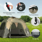 CAMEL CROWN Instant Tents for Camping 4-6 Person Tent Waterproof Easy Setup Sets Up in 60 Seconds Backpacking Tents with Carry Bag for Outdoor Hiking