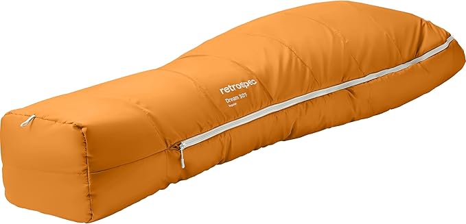Retrospec Dream Sleeping Bag - 5, 15, 30 Mummy for Camping, Insulated Cold Weather, Lightweight Stuff Sack, Water-Resistant, Adjustable Draw Cords, Adult