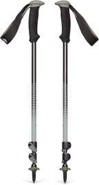 BLACK DIAMOND Trail Back Trekking Poles, Pair of 2 Lightweight Collapsible Aluminum Hiking Sticks for Trekking & Backpacking