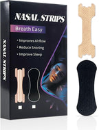 Nasal Strips for Snoring, 60 Count Extra Strength Nose Strips for Breathing, Anti Snoring Devices for Sports and Sleep, Help Stop Snoring, Relieve Nasal Congestion, Drug-Free,Deeper Sleep