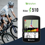 Bryton Rider S510 2.8 Inch Color LCD Touchscreen GPS Bike/Cycling Computer, Offline USA Map, Compatible with Bike Radar, 30hrs Long Battery Life, Navigation with Turn-by Turn Follow Track Waterproof