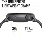 COROS PACE 3 GPS Sport Watch– Lightweight, Comfortable Running Watch, 17-Day Battery Life, Accurate GPS, Heart Rate Monitor, Navigation, Sleep Tracking, Training Plan, Run, Bike, and Ski-Black silicon