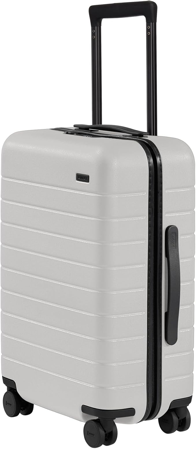 Away Carry-On Luggage, Lightweight Hardside Suitcase with Spinner Wheels, 22 Inch Airline Approved, TSA Lock, Cloud Gray