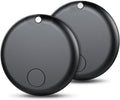 Tracker for Android Tracker Tags-4 Pack Android (NOT for iOS) Bluetooth Tracker for Android Smart Tracking for Google Find Hub App Finder (Black, 2 Pack)