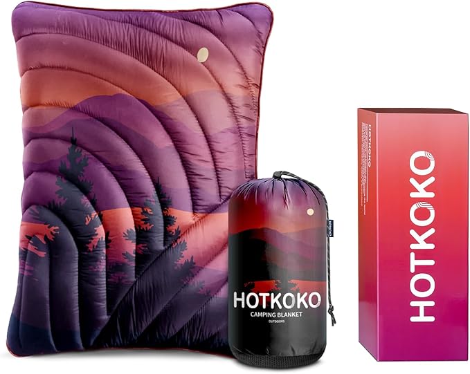 Camping Pillow,Supportive Compressible Travel Pillow Middle Size Lightweight Camp Pillow with Storage Bag for Camping,Hiking,Backpacking,Airplane