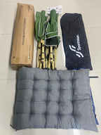 Sportneer Camping Cot: 1200D Double Layer Oxford Camping Cots for Adults - Heavy-Duty Foldable Cots for Camping Travel Tent Day Outdoor & Home Guest, Camping Cots with Mattress Carry Bag & 2 Pockets