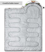 Sleeping Bags for Adults Youth Kids,3D Printing Camping Sleeping Bag for Girls Boys Lightweight Waterproof Cold/Warm Weather Sleeping Bag for 3 Seasons