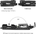 Eyeskey Multifunctional Military Sighting Navigation Compass with Inclinometer | Impact Resistant & Waterproof Compass for Hiking, Camping
