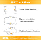 2 Pack Small Pillow, Memory Foam Mini Pillow 11 X 7 Inches for Travel, Sleeping, Nap and Neck, Knee, Lumbar Support, Tiny Cushion for Pet, Dogs (Brown)