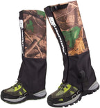 Camouflage Hiking Gaiters,Snake Gaiters For Men, Boot Gators Waterproof Shoe Leg Covers for Walking Climbing Hunting Trip