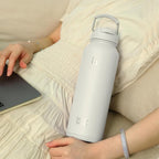 BOTTLE BOTTLE 40 oz sports water bottle stainless steel insulated water bottle with straw and pills holder