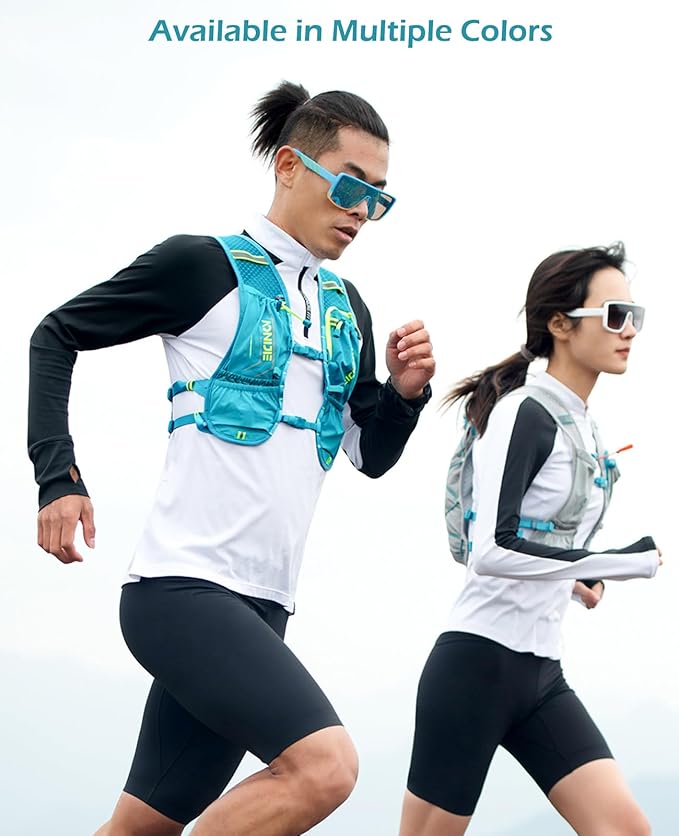 TRIWONDER Hydration Running Vest 5L Lightweight Water Pack for Men Women Hydration Backpack for Trail Race, Hiking, Cycling, Climbing, Camping, Jogging, Marathon