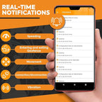4G-Tracker - GPS Tracker for Vehicles: Car, Motorcycle and Truck | Direct Battery Connection and Built-in SIM | Vehicle Tracking with App, Anti-Theft, Speed Alert | Low-Cost Subscription Plans