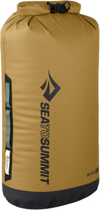 Sea to Summit Big River Dry Bag, Heavy-Duty Dry Storage, 35 Liter, Gold Brown