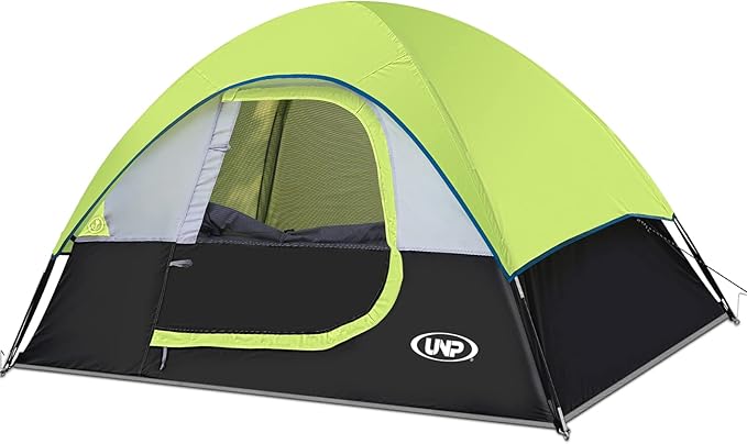 Camping Tent 2 Person, Waterproof Windproof Tent with Rainfly Easy Set up-Portable Dome Tents for Camping…